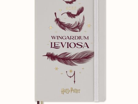 Kalenteri Moleskine 2025 12kk viikko Harry Potter Large Wingardium Cheap