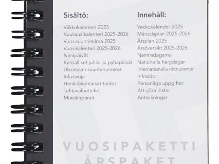 Vuosipaketti TimeSystem 2025 Pocket Novo Online now