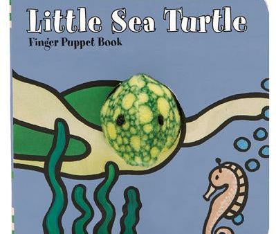 Little Sea Turtle: Finger Puppet Book: (Finger Puppet Book for Toddlers and Babies, Baby Books for First Year, Animal Finger Puppets) Sale