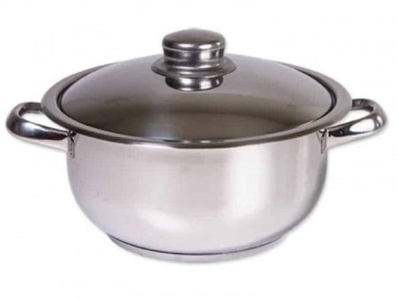 Zilan Stainless Steel Pot With Lid 32cm Sale